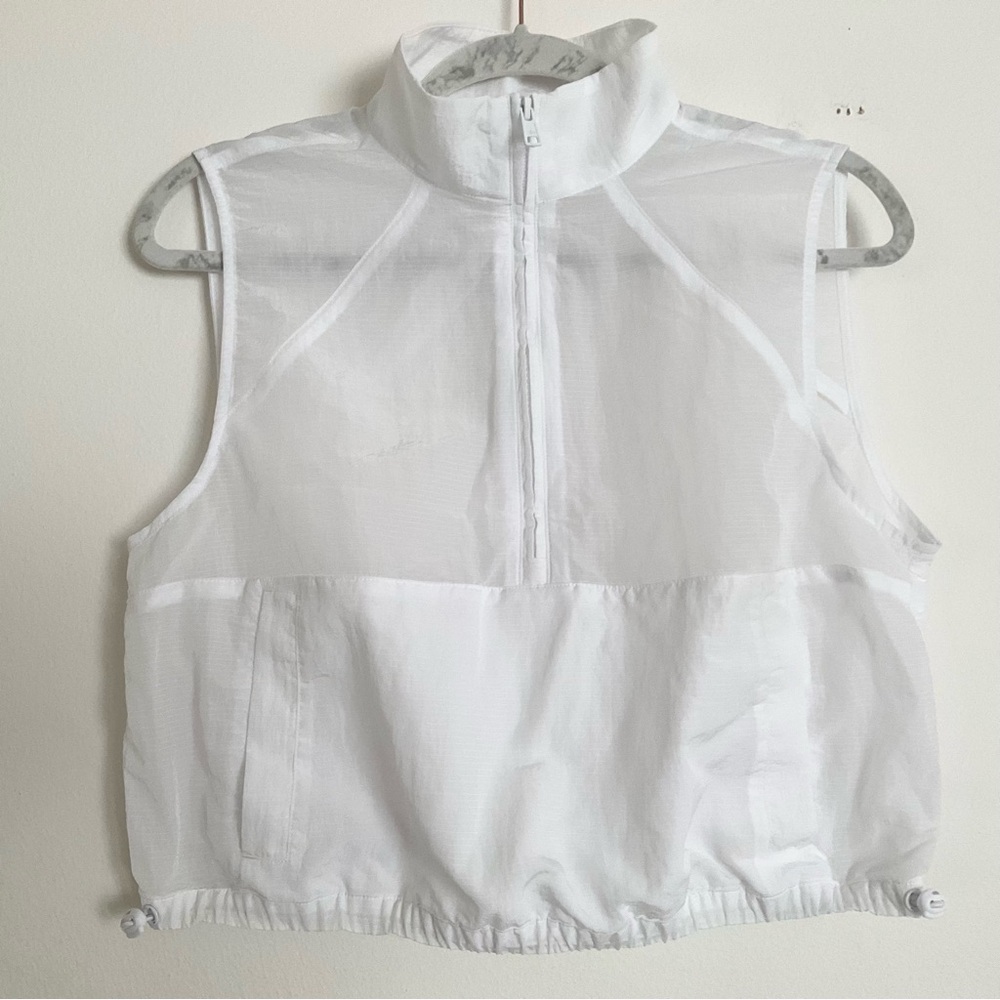 Alo Yoga Ripstop Electric Vest White S - Picture 6 of 12